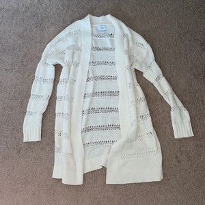 Cream Old Navy sweater